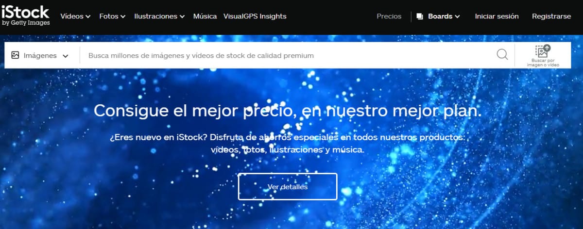 istock pagina web