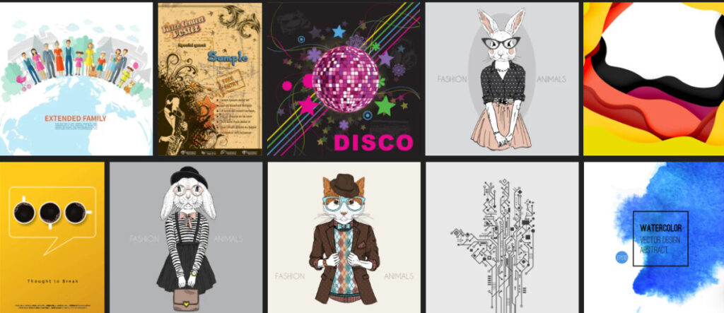 Imagen de distintos vectores.