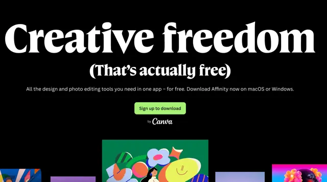 affinity by canva libertad creativa