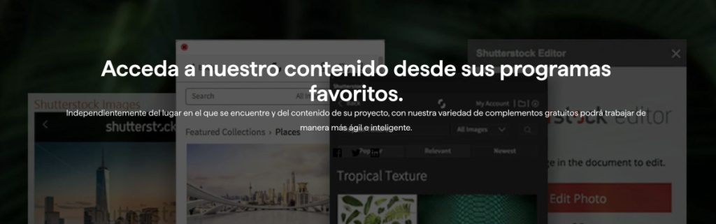 Cómo los Diseñadores Usan Shutterstock para Optimizar su Flujo de Trabajo Creativo 4 shutterstock integraciones