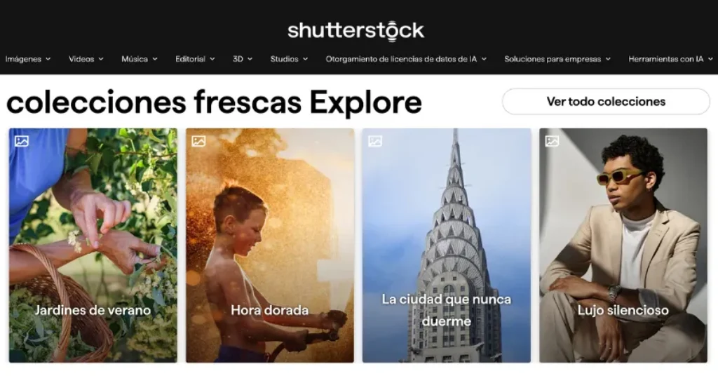 Colecciones de imágenes de Shutterstock